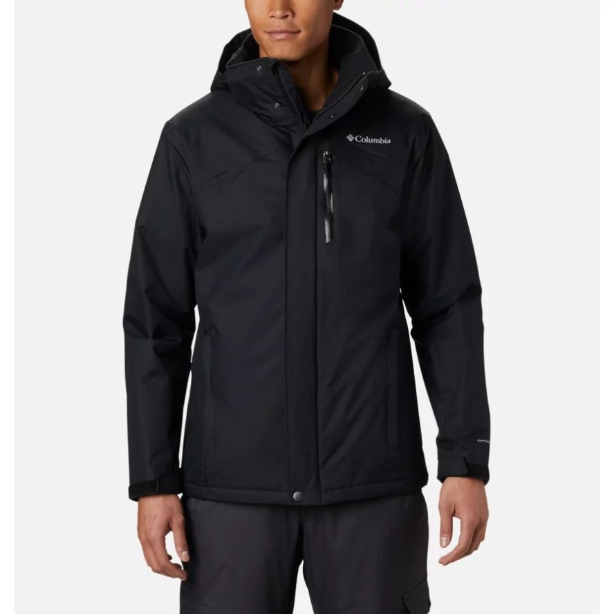 Black Men's Last Tracks Ski Jacket Columbia Sale
