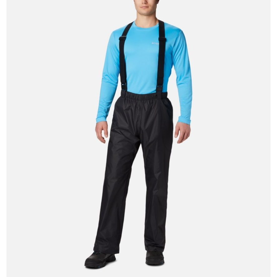 Black Men's PFG Storm Bib Pants Columbia Sale