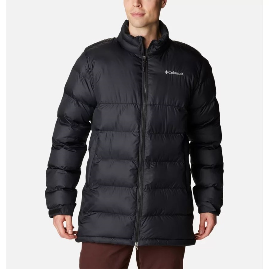 Black Men's Pike Lake Mid Insulated Jacket Columbia Sale Brand