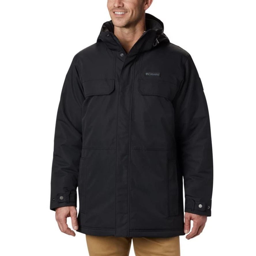 Black Men's Rugged Path Parka Columbia Sale