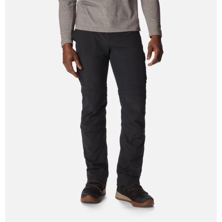 Black Men's Silver Ridge II Convertible Trousers Columbia Sale