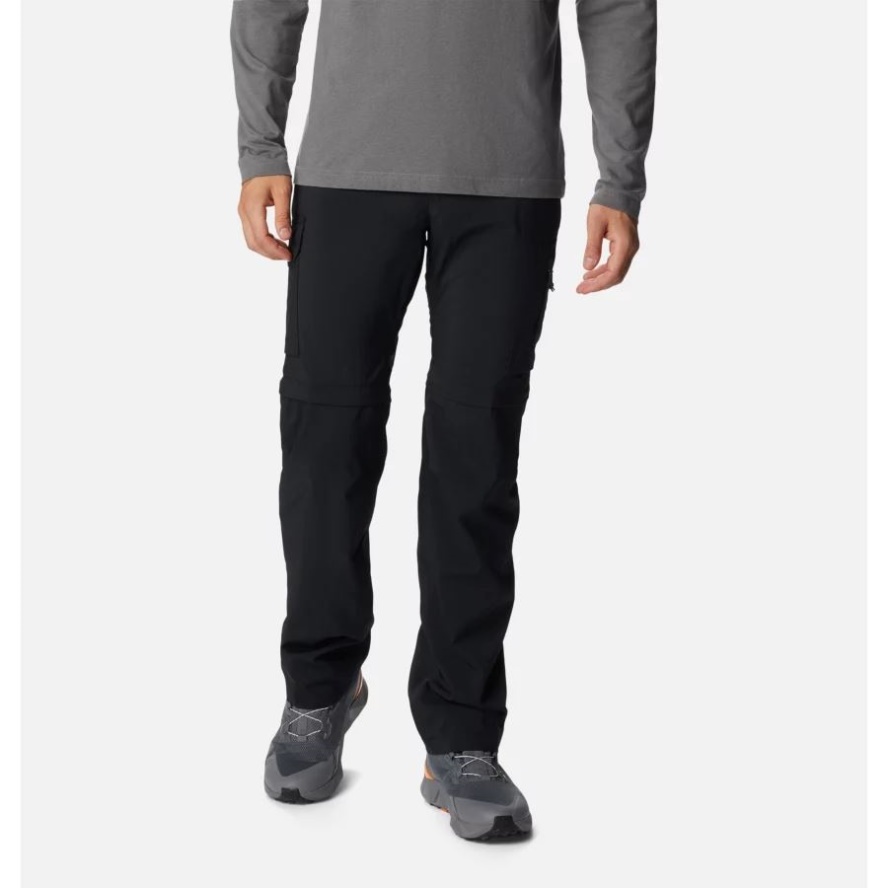Black Men's Silver Ridge Utility Convertible Pant Columbia Sale