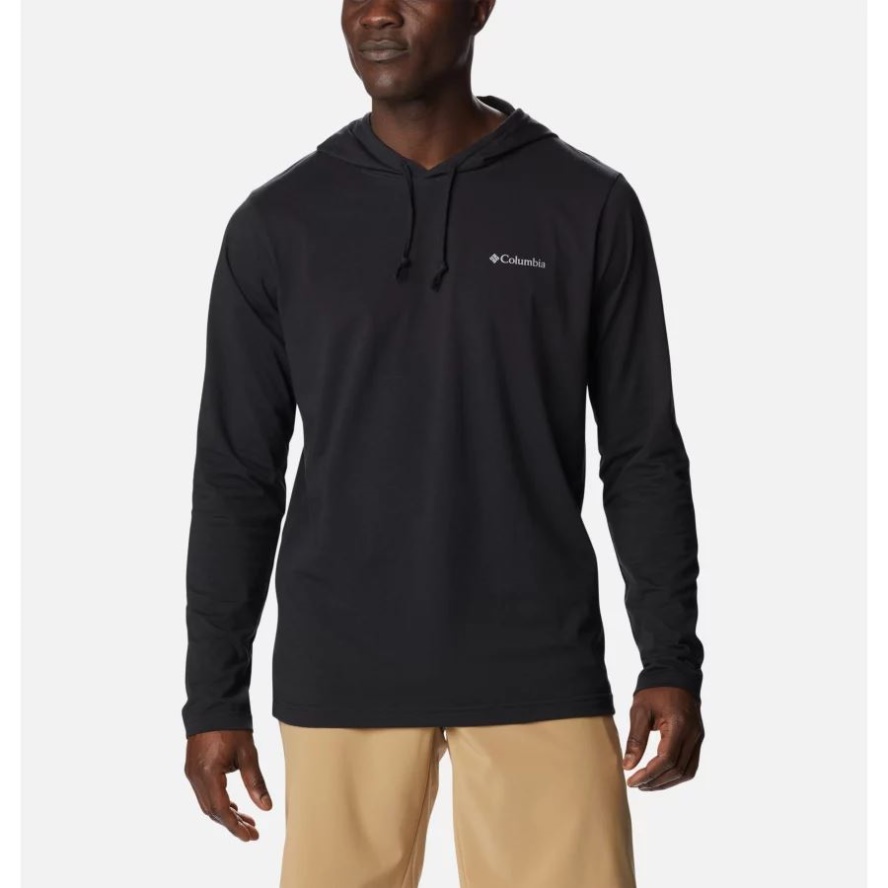 Black Men's Sun Trek Hoodie Columbia Sale