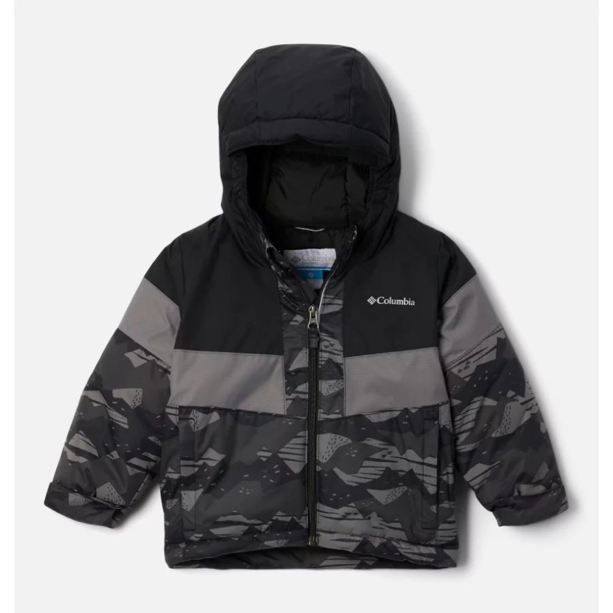 Black Scrapscape Tonal/Black/City Grey Boys' Toddler Lightning Lift II Jacket Columbia Sale