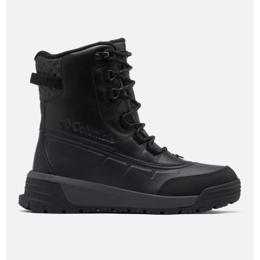 Black/Shark Men's Bugaboot Celsius Waterproof Snow Boot Columbia Sale
