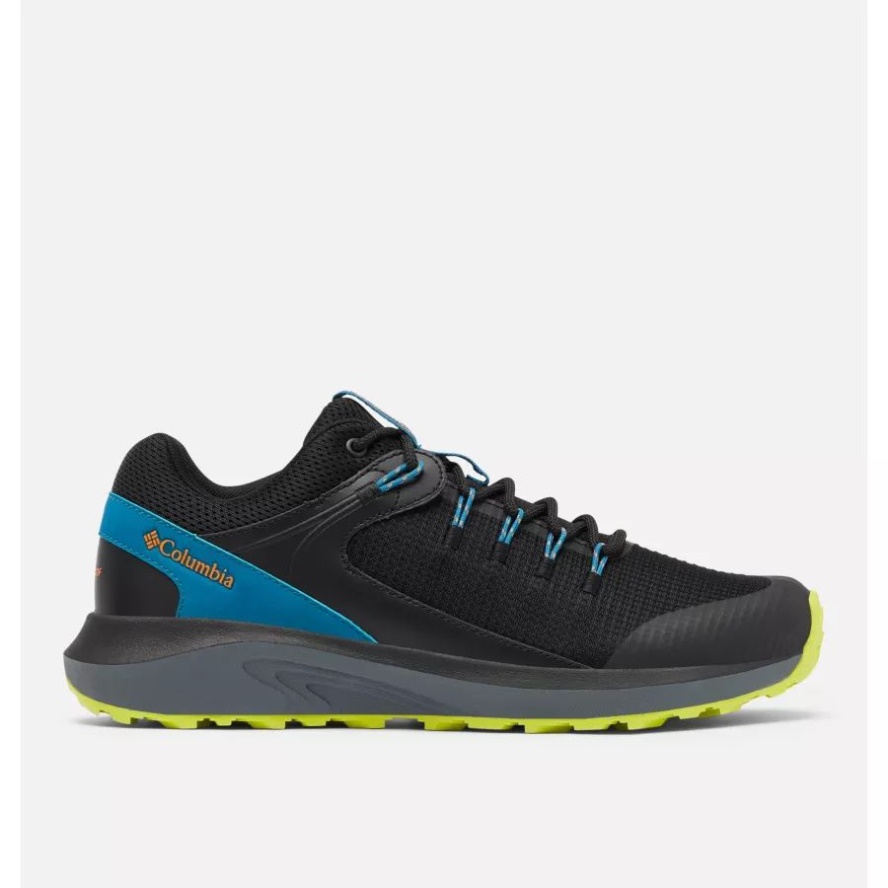 Black/Solar Columbia Sale Men's Trailstorm Waterproof Walking Shoe
