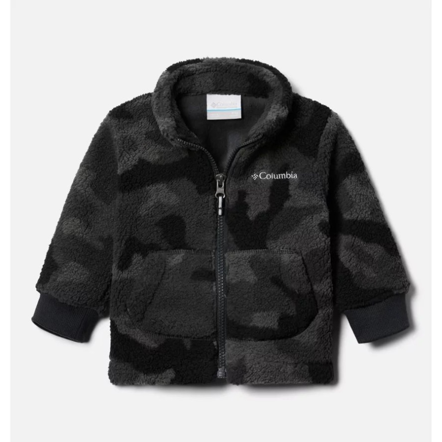 Black Trad Camo Columbia Sale Infant Rugged Ridge II Full Zip Sherpa Fleece Jacket