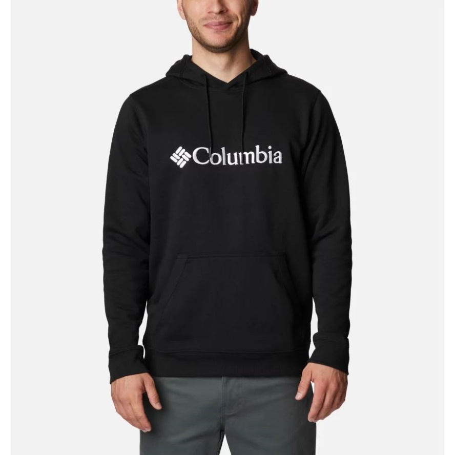 Black/White CSC Branded Logo Columbia Sale Men's CSC Basic Logo II Hoodie