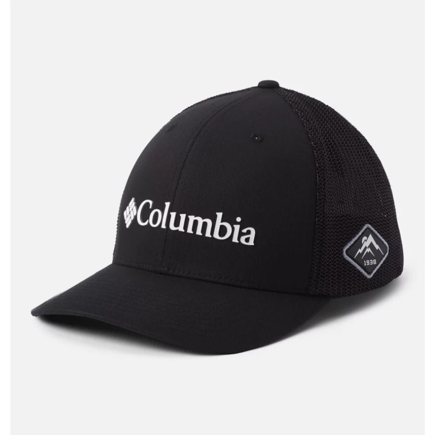 Black/White Columbia Sale Unisex Columbia Sale Mesh Snapback