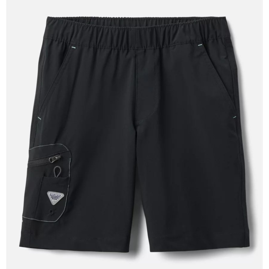 Black/White Stitching Columbia Sale Boys' PFG Terminal Tackle Shorts