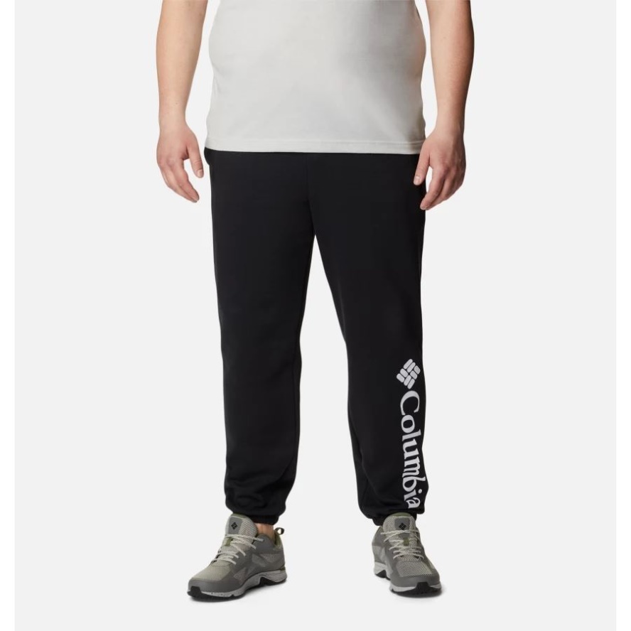 Black/White Vertical Logo Columbia Sale Men's Columbia Sale Trek Joggers Big