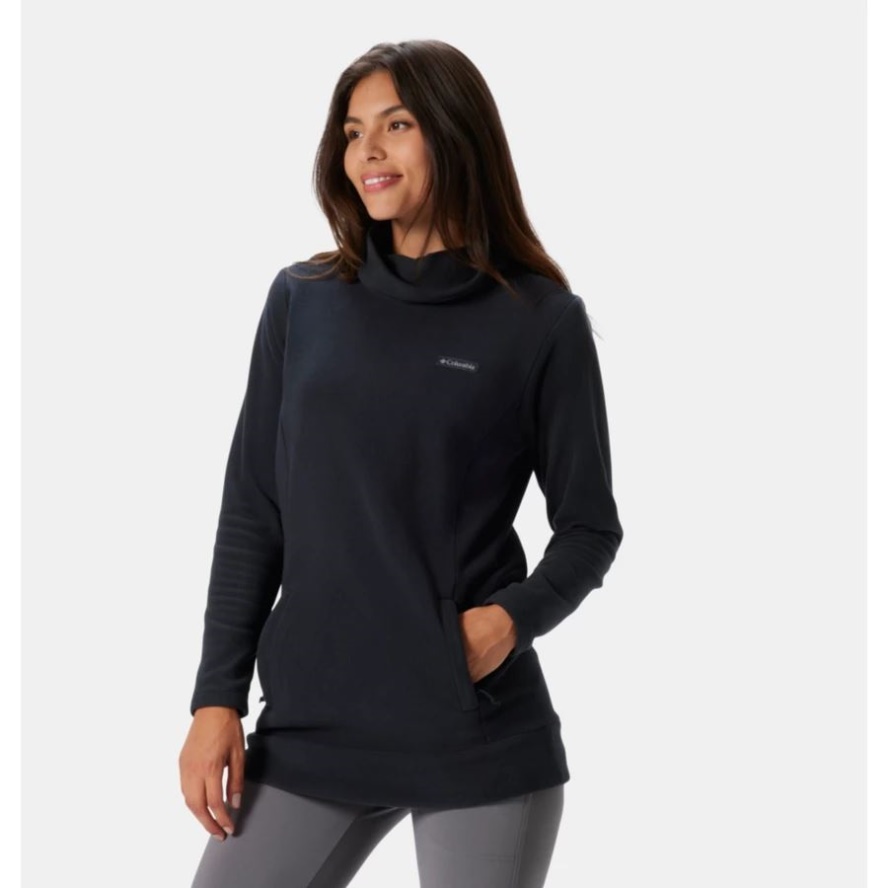 Black Women's Ali Peak Fleece Tunic Columbia Sale