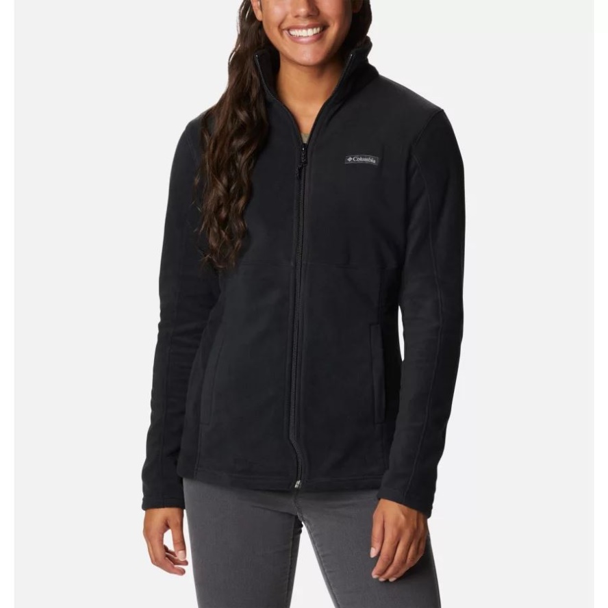Black Women's Basin Trail III Fleece Jacket Columbia Sale
