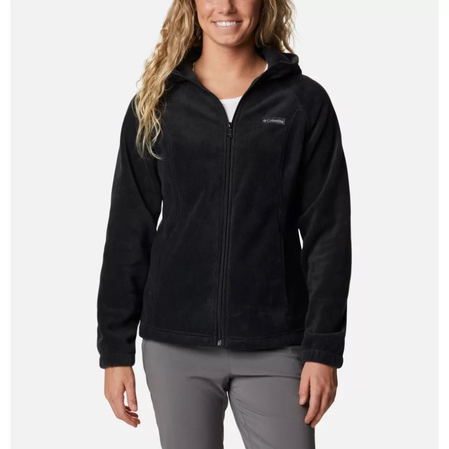 Black Women's Benton Springs Full Zip Hoodie Columbia Sale