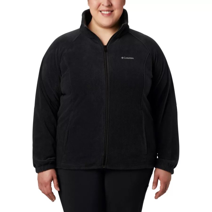 Black Women's Benton Springs Full Zip Plus Size Columbia Sale