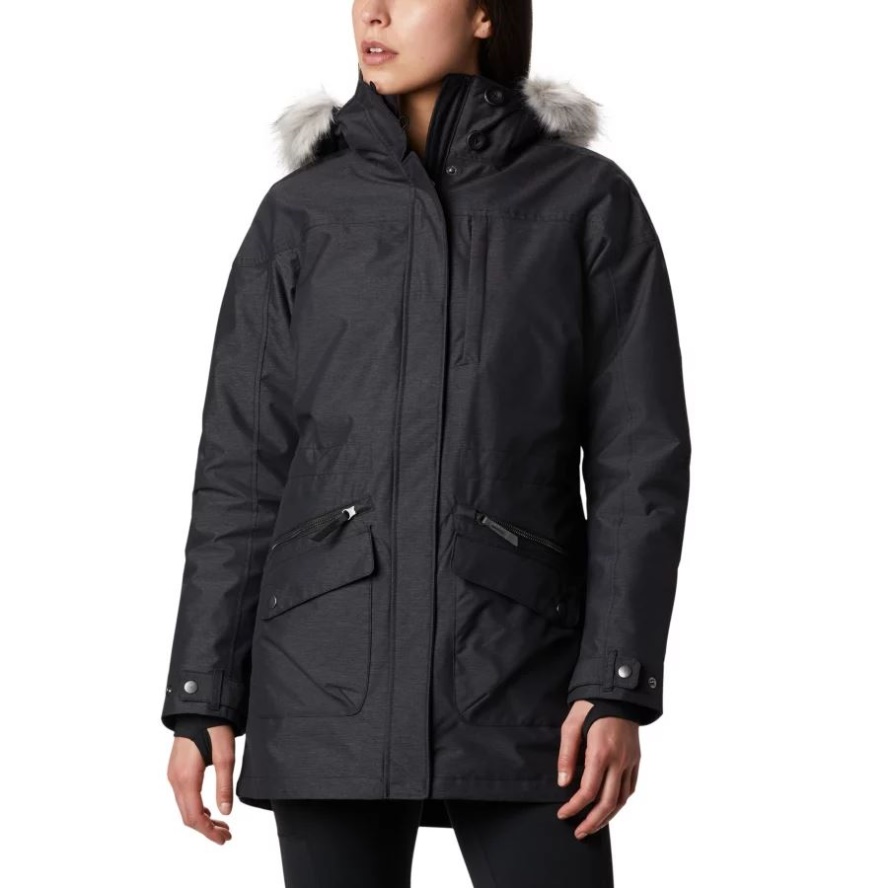 Black Women's Carson Pass 3-in-1 Waterproof Jacket Columbia Sale