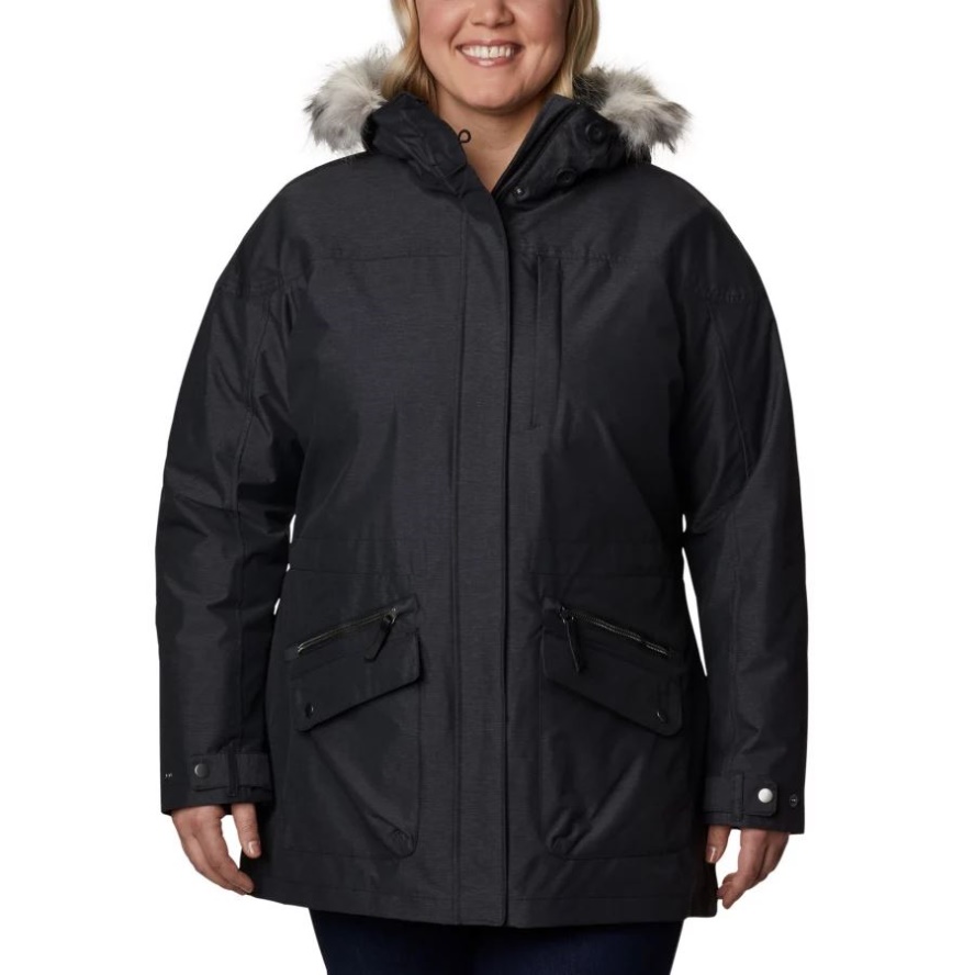 Black Women's Carson Pass Interchange Jacket Plus Size Columbia Sale
