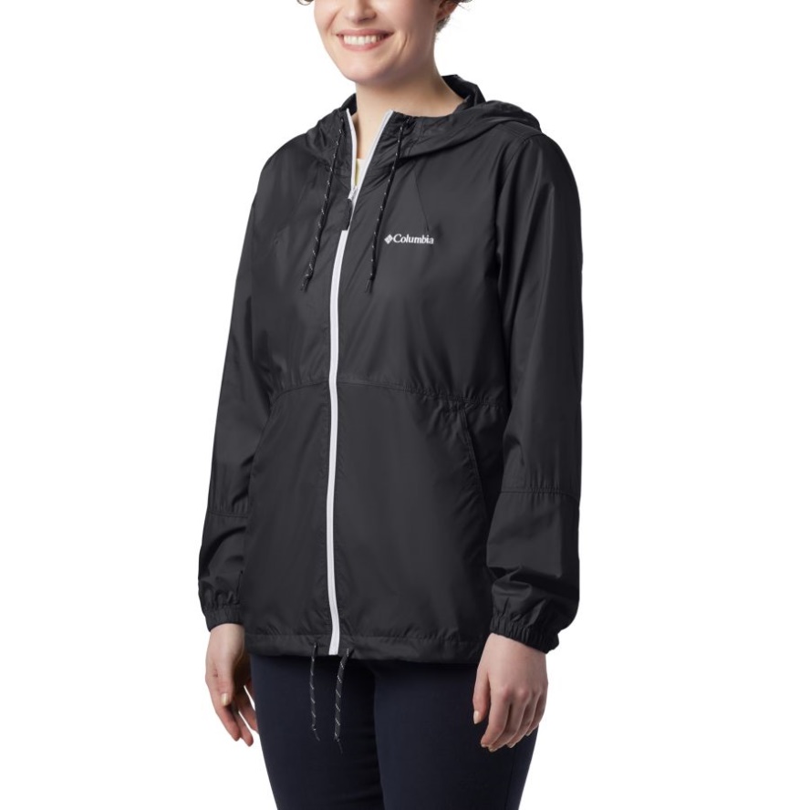 Black Women's Flash Forward Windbreaker Columbia Sale