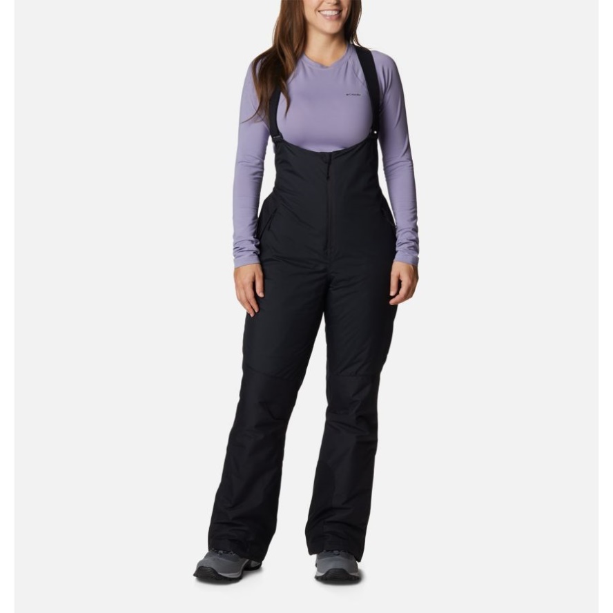 Black Women's Iceventure Waterproof Ski Bib Columbia Sale