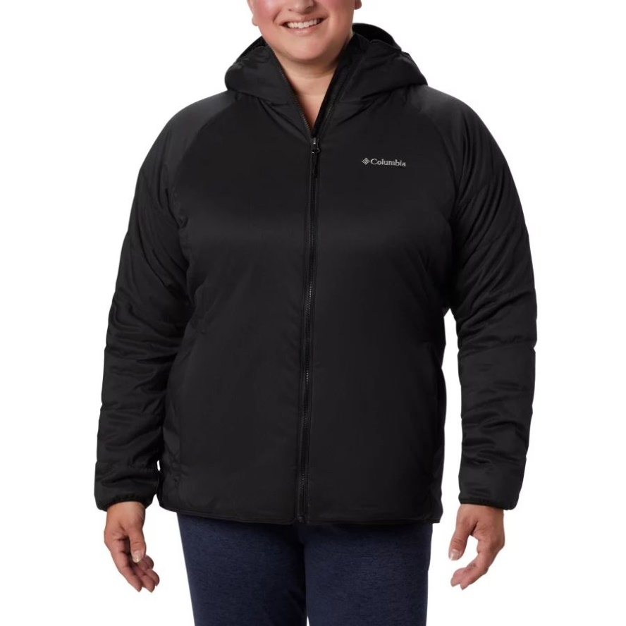 Black Women's Kruser Ridge II Plush Softshell Jacket Plus Size Columbia Sale