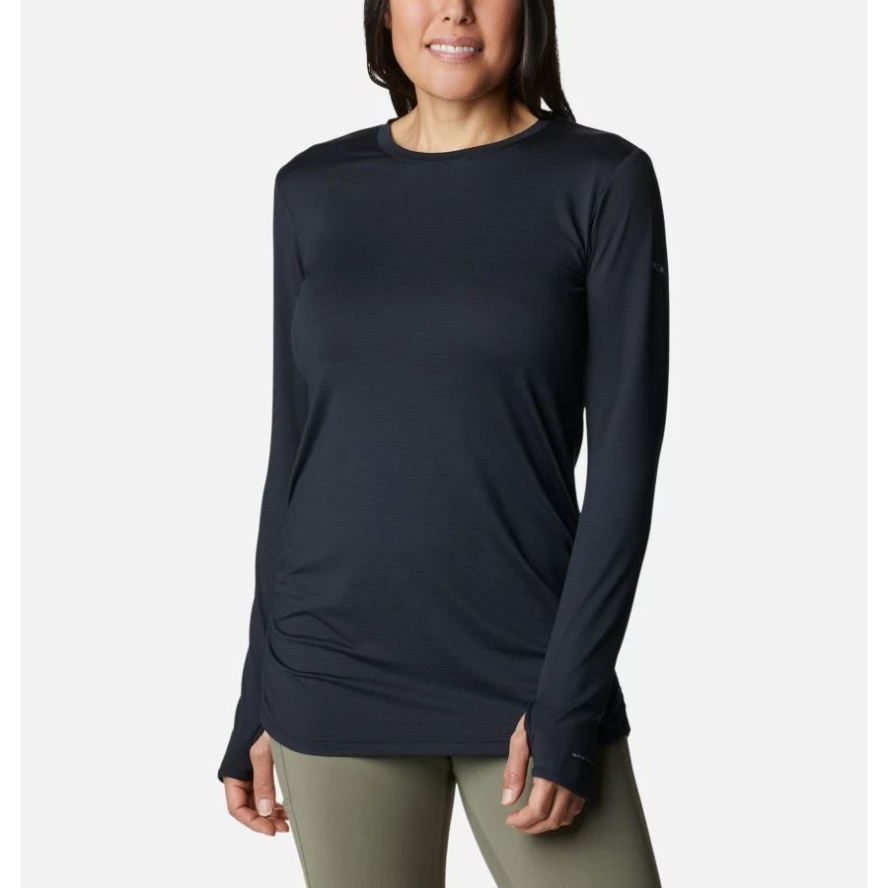 Black Women's Leslie Falls Long Sleeve Shirt Columbia Sale