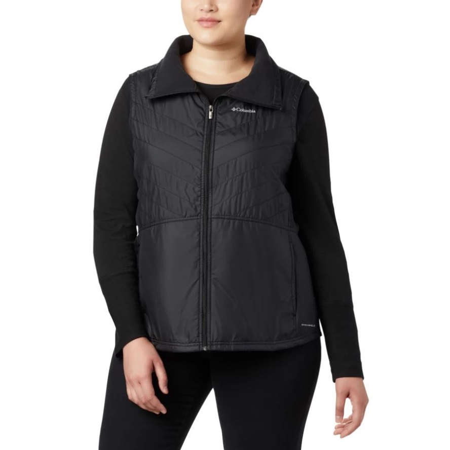 Black Women's Mix It Around II Vest Plus Size Columbia Sale Brand