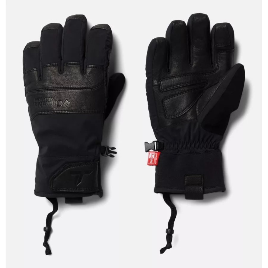 Black Women's Peak Pursuit Gloves Columbia Sale