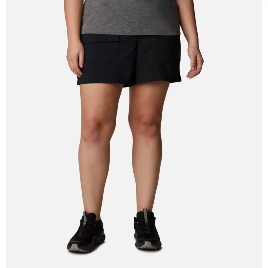 Black Women's Summerdry Cargo Shorts Plus Size Columbia Sale Brand