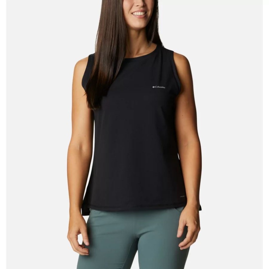 Black Women's Sun Trek Tank Columbia Sale
