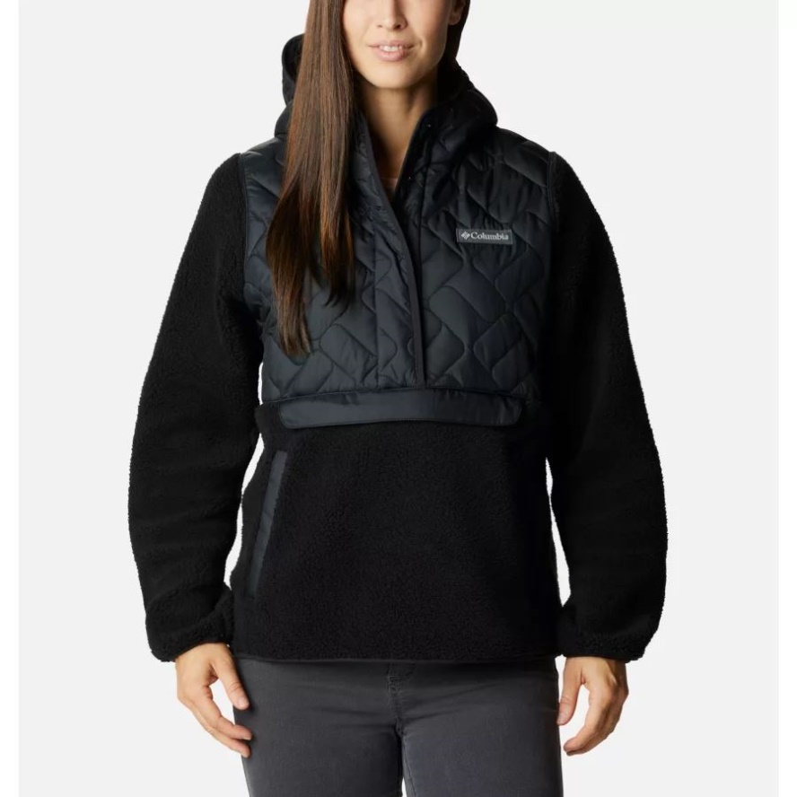 Black Women's Sweet View Hooded Fleece Pullover Columbia Sale