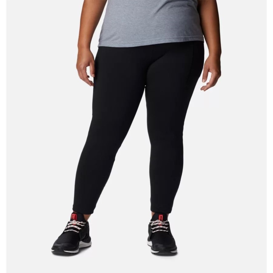 Black Women's Weekend Adventure 7/8 Legging Plus Size Columbia Sale