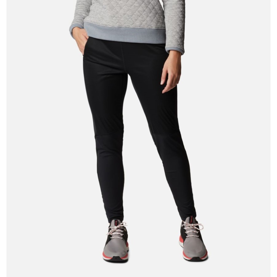 Black Women's Windgates Windblock Leggings Columbia Sale