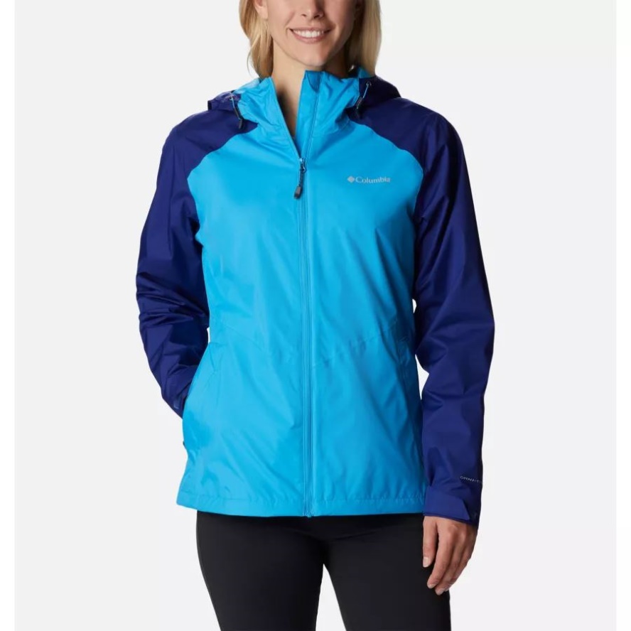 Blue Chill/Dark Sapphire Columbia Sale Women's Inner Limits II Waterproof Jacket
