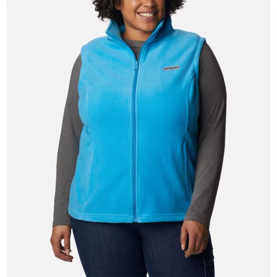 Blue Chill Women's Benton Springs Vest Plus Size Columbia Sale