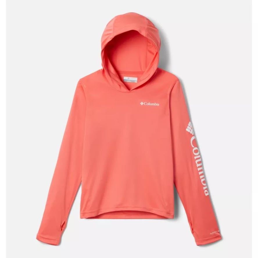 Blush Pink Columbia Sale Kids' Fork Stream Hoodie