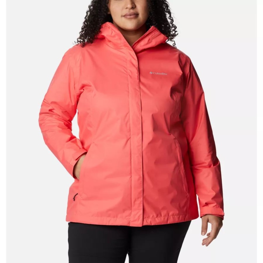 Blush Pink Columbia Sale Women's Arcadia II Jacket Plus Size