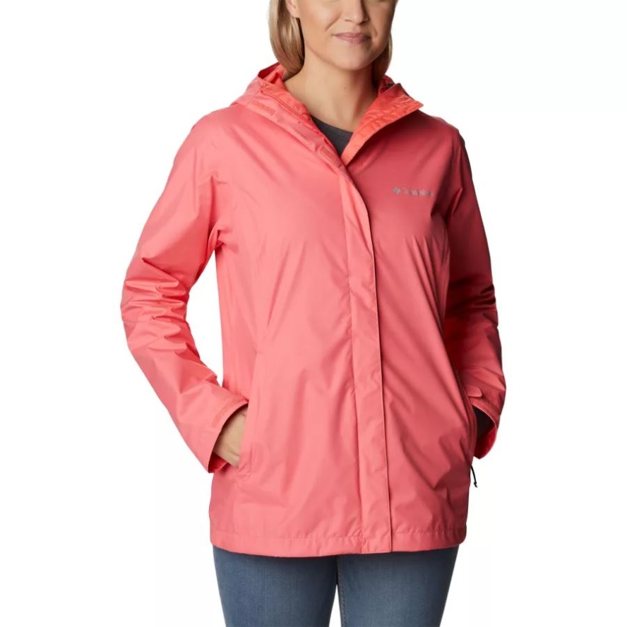 Blush Pink Columbia Sale Women's Arcadia II Rain Jacket