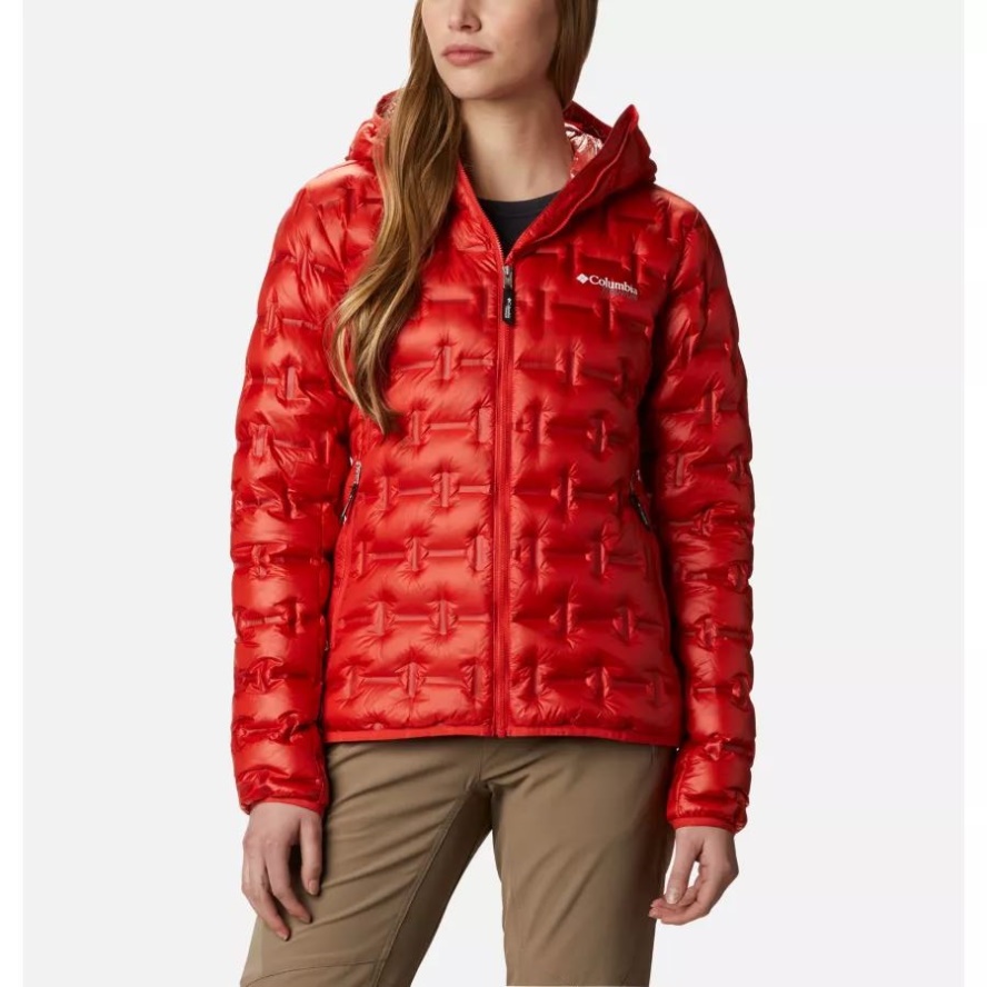 Bold Orange Columbia Sale Women's Alpine Crux Down Jacket