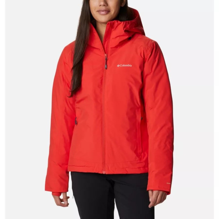 Bold Orange Women's Windgates II Waterproof Insulated Jacket Columbia Sale