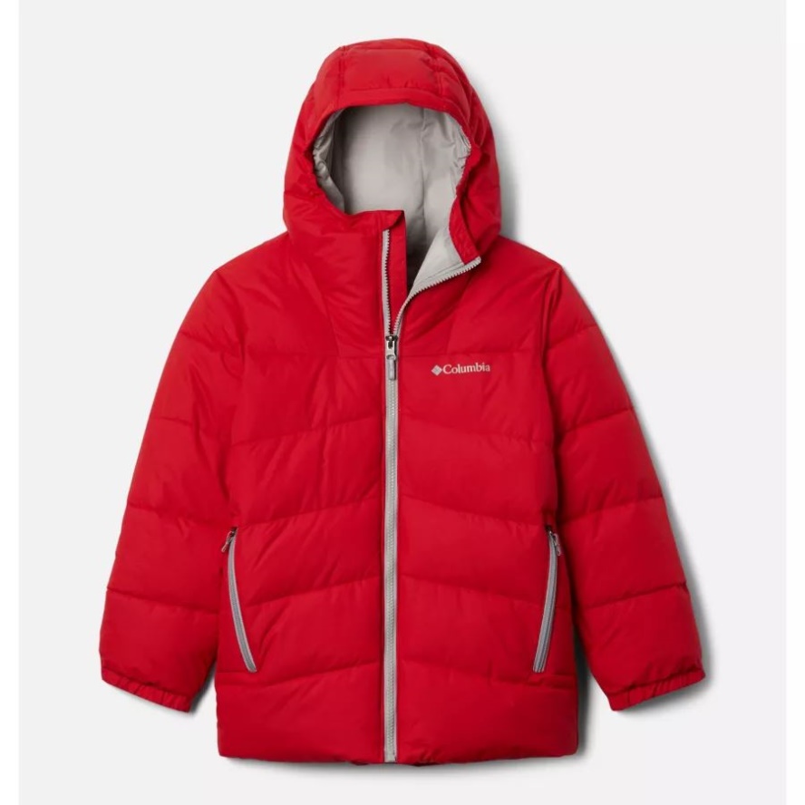 Boys' Arctic Blast Jacket Mountain Red Columbia Sale