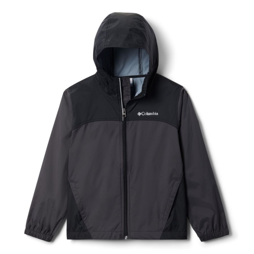 Boys' Glennaker Rain Jacket Shark/Black Columbia Sale