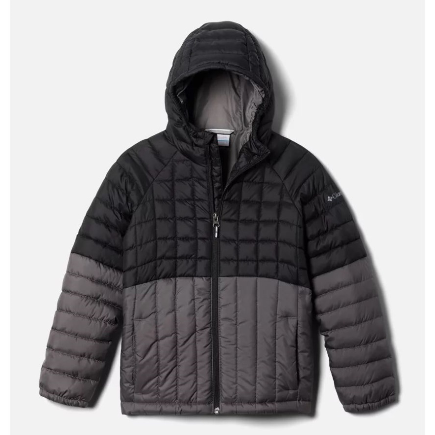 Boys' Humphrey Hills Puffer Jacket Black/City Grey Columbia Sale