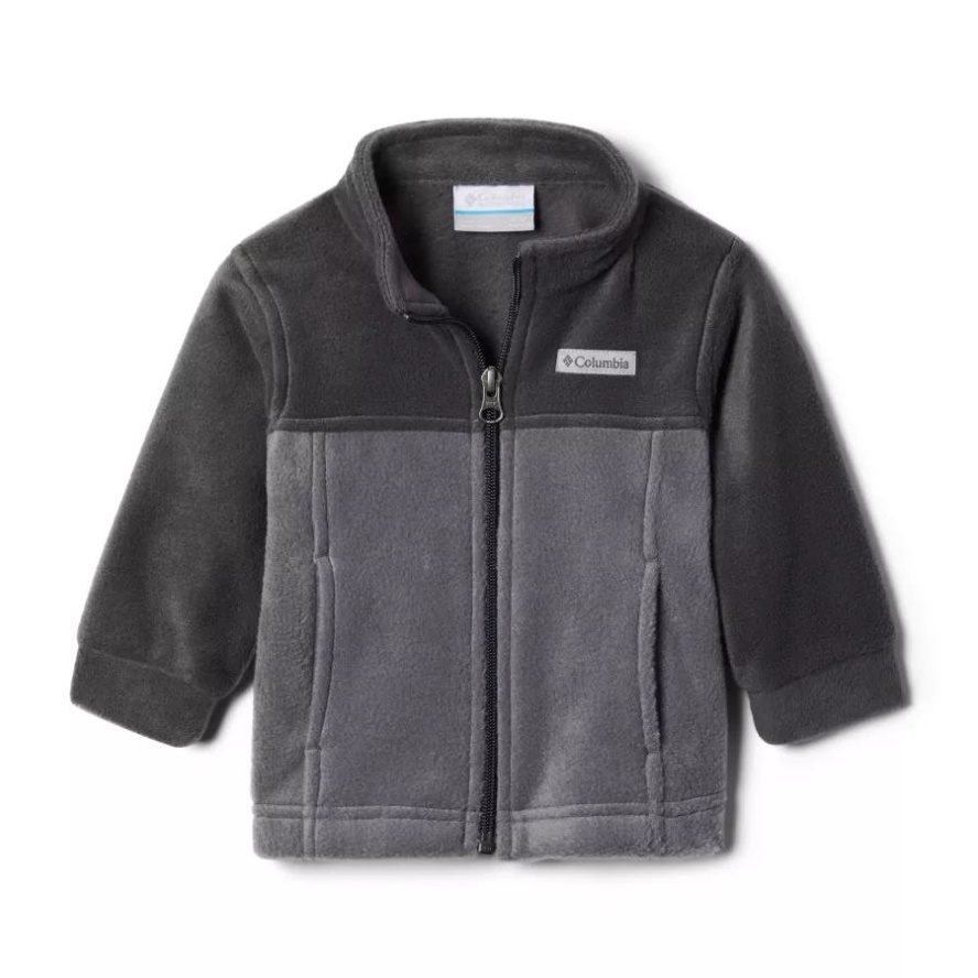 Boys' Infant Steens Mountain II Fleece Jacket City Grey/Shark Columbia Sale