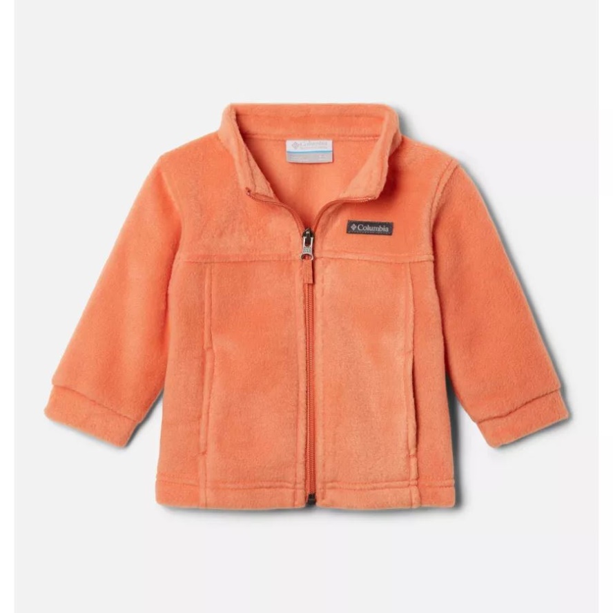 Boys' Infant Steens Mountain II Fleece Jacket Desert Orange Columbia Sale