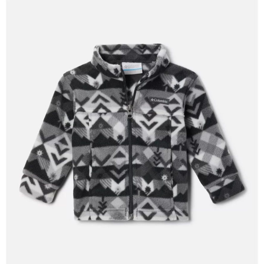 Boys' Infant Zing III Printed Fleece Jacket Shark Checkpoint Columbia Sale