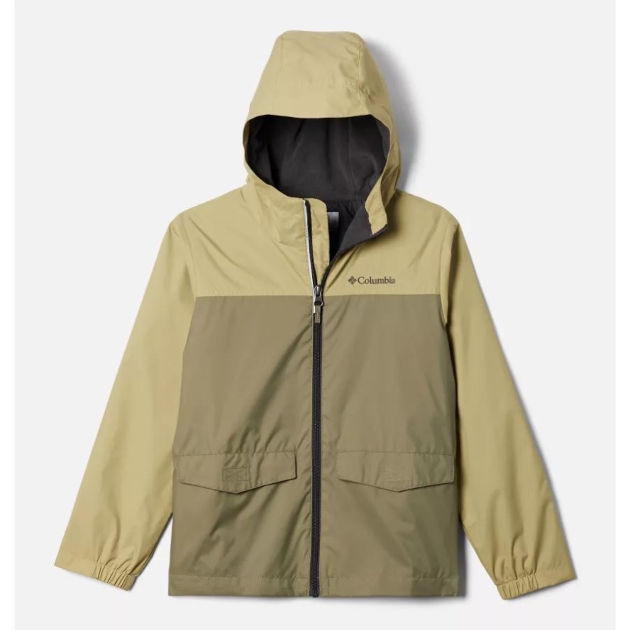 Boys' Rain-Zilla Jacket Columbia Sale Stone Green/Savory
