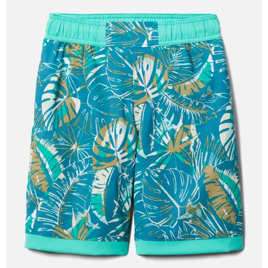 Boys' Sandy Shores Boardshorts Deep Marine King Palms Columbia Sale