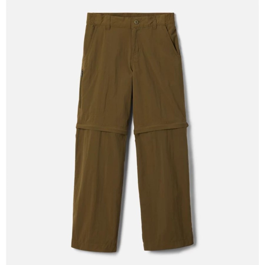 Boys' Silver Ridge IV Convertible Pants New Olive Columbia Sale
