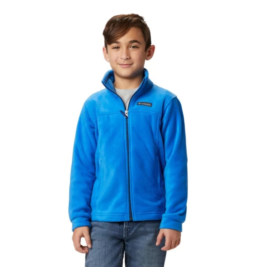 Boys' Steens Mountain II Fleece Jacket Columbia Sale Super Blue