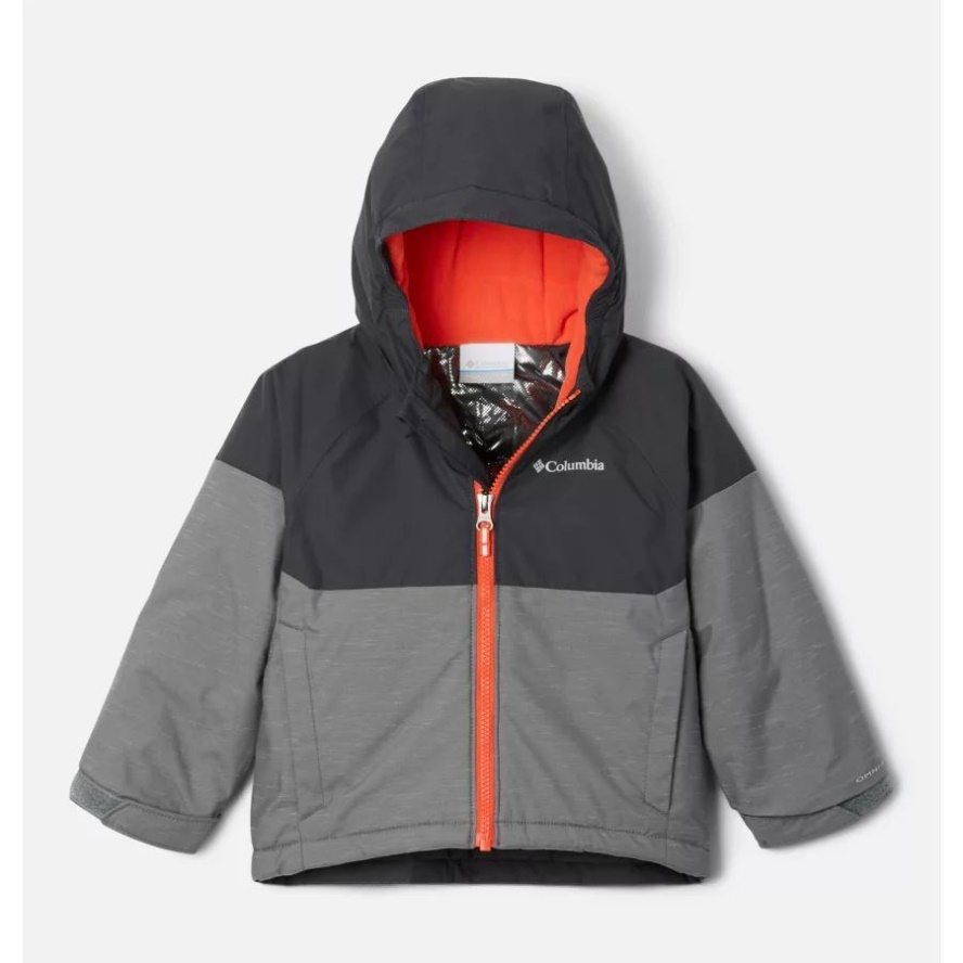 Boys' Toddler Alpine Action II Jacket City Grey Heather/Shark Columbia Sale